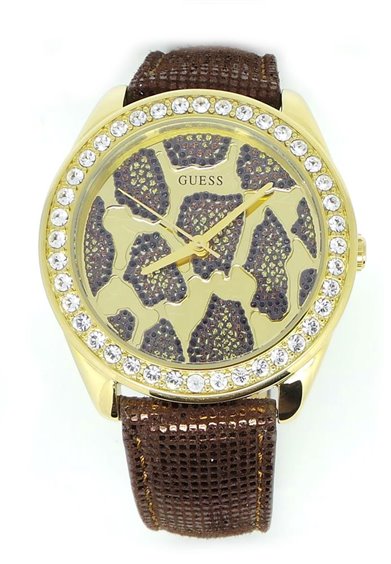 Montre guess femme online leopard